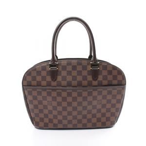 Louis Vuitton Saria Oriental Damier Handbag Brown